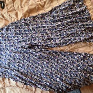 Natural Life Floral Palazzo Pants